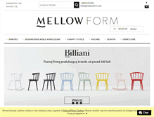 Tablet Screenshot of mellowform.com